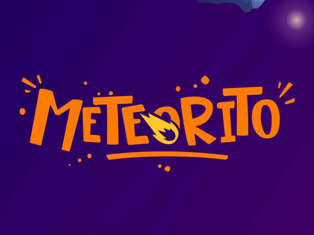 Meteorito sello infantil editorial