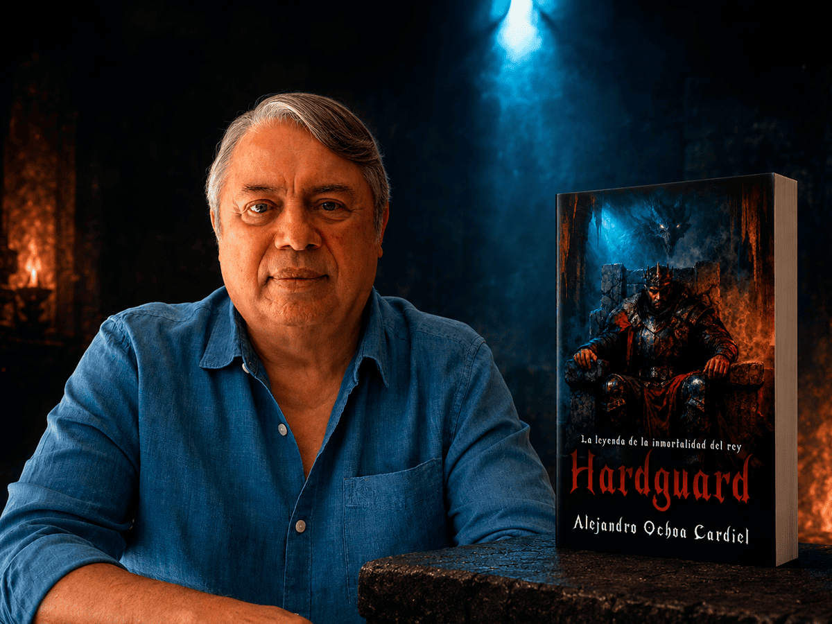 El inmortal Alejandro Ochoa Cardiel y su nuevo libro de fantasía oscura